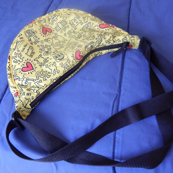Keith Haring Inspired Design Fanny Pack Like New, Big Size. - Picture 2 of 5